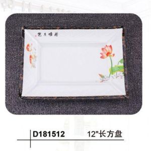 Cheap Easy To Clean Melamine Salad Plate With High Fade Resistance for sale