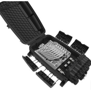 Pre-connectorized Optical Fiber Distribution Box GFS-16Q-3IP68 144F 378*255