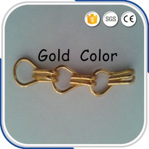China 2.0 MM Thickness Fashion 12mm Double Hooks  Aluminium Chains on sale