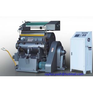 Platen Die Cutting And Creasing Machine Various Sheet Material Carton Box Making