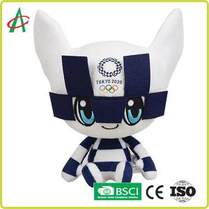 China ASTM Washable Tokyo 2021 Olympic Mascot Plush Toys on sale
