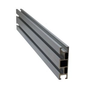 Rail Aluminum Extrusion Profiles U Channel Square Tube Profile For Cube System