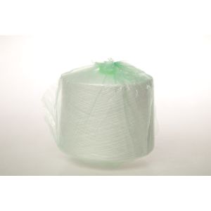 Optic White Ring Spun Polyester Yarn 402 403 502 602 603 For High Strength