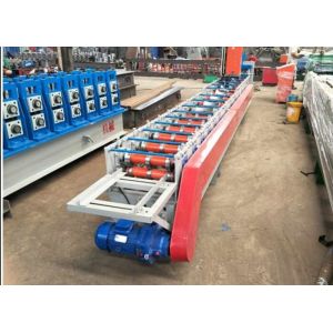 Glazed Tile Ridge Cap Roll Forming Machine With 8 - 12m / Min Forming Speed