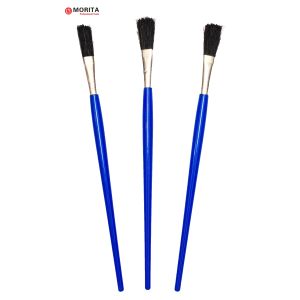 China Flux Brush Plastic Handle plumbing tools Set Bristle Plastic  Length 195mm Applying Flux Or Glue On To Joint And Threads on sale