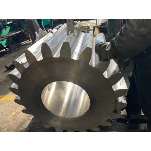 Right Hand 42CrMo4 Alloy Steel Bevel Pinion Gear And Bevel Gear Factory Price