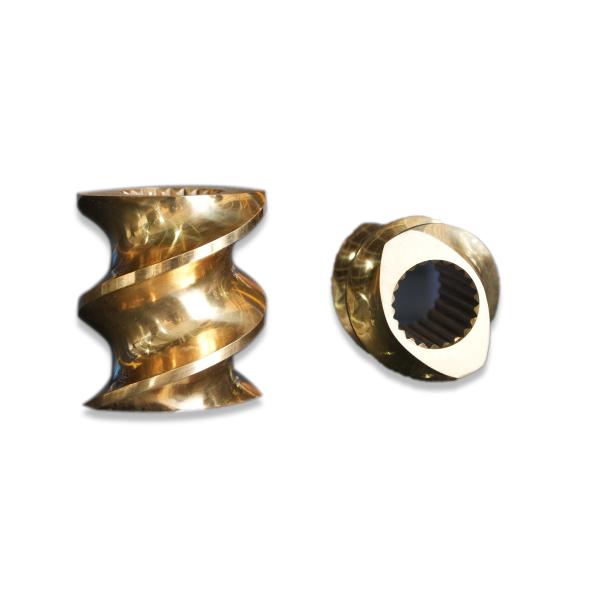 35/52/65/75/85/95mm Center Diameter Customized Material Screw Element and