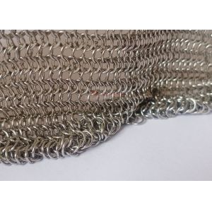 0.53x3.81mm Chainmail Ring Mesh As Metal Mesh Curtains
