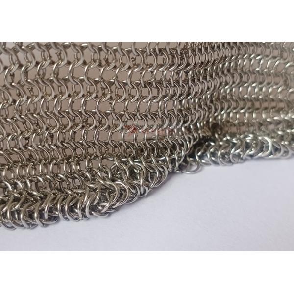 Quality 0.53x3.81mm Chainmail Ring Mesh As Metal Mesh Curtains wholesale
