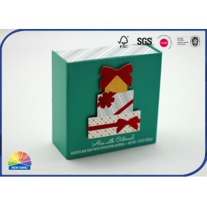 Cheap Customized Printed Hinged Lid Paper Box Birthday Present Package for sale