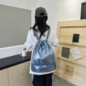 China Geometric Luminous Purses And Handbags For Women Holographic Reflective Crossbody Bag Wallet Wholesale Custom Logo Holographic Beach Bag Waterproof Laser Women Shopping Bag Shoulder Tote Bag on sale