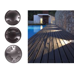 DC 12 Volt LED Underground Light , RGB 3W LED Buried Light For Stair