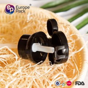 Wholesale mickey shape child resistance cap plastic water bottle caps with straw