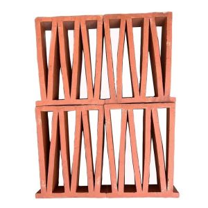 Matt Surface Sintered Technique Decorative Brick Wall Blocks For Ventilation In