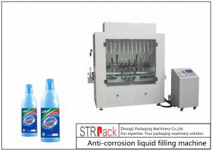 Cheap Anti Corrosion Automatic Liquid Filling Machine With 12 Filling Nozzles for sale