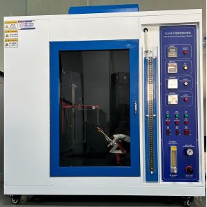 Keystroke Electrical Plastic Flame Test Chamber Combustion Tester 105ml/Min