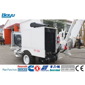 Power Line Stringing Equipment Puller Machine Max Continuous Tractive Speed 5 km