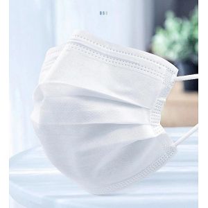 Industrial Disposable Face Mask High Elastic Earband Dual Fixed Strap