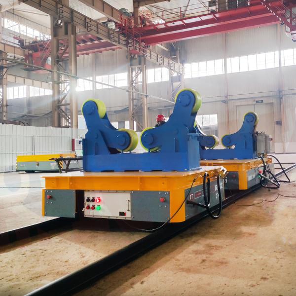 Industrial Explosion Proof 8T Material Workshop Using Motorised Transfer Cart