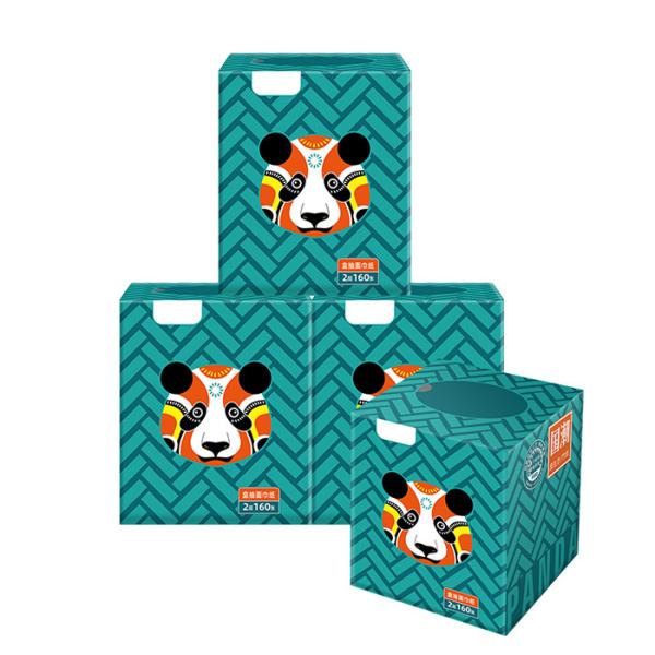 Quality 2 Ply Cube Boxed Disposable Facial Tissue Multipurpose Durable wholesale