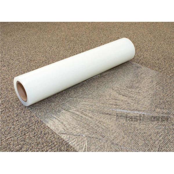 Quality HNHN No Bubble 1000mm Sticky Plastic Carpet Protector For Applications Maintenance wholesale
