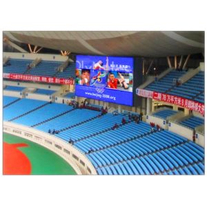 High Intensity Stadium LED Display Screen , Sport Perimeter LED Display For