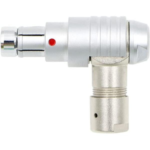 Fischer 3 Pin Male Right Angle Connector S102 For ARRI Alexa / RED DSMC2 For