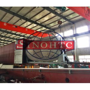 High Performance Truck Bodies 8 - 10 Cbm Volume Concrete Mixer Tank