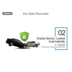 1080P Dual Lens Car Data Recorder , 5 Inch Rear View Mirror Camera