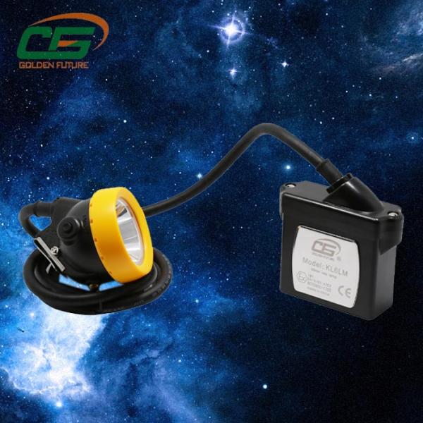 Li-ion rechargeable battery 1w high power led miners cap lamp with cord