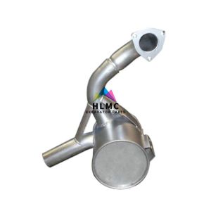 123/03964 12303964 Exhaust Silencer Muffler Non Turbo JCB 4C 3CXE 3CX 214-4 217