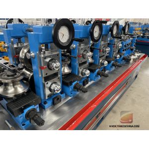 Welded Cold Formed Profile Pipe Mill Line 25.4-76.4 x 3mm