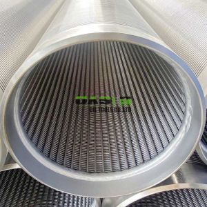 Water Well Screen Pipe designed to support borehole walls and allow water entry