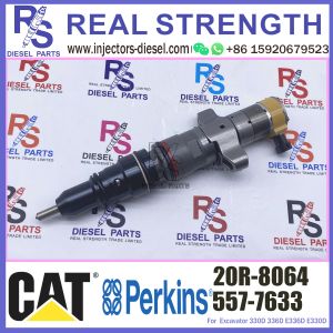 China Caterpillar injector Diesel Engine Fuel Injector 20R-8064 557-7633 387-9433 235-5261 238-8901 For C9 E330D E336D engine on sale