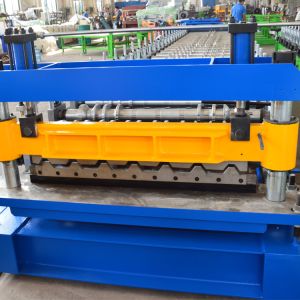 22 Gauge Galvanized Metal Sheet R72 R101 Lamina Roof Panel Roll Forming Machine