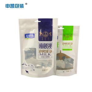 Moisture Proof Waterproof Compostable Ziplockk Packaging Bag Stand Up Zip