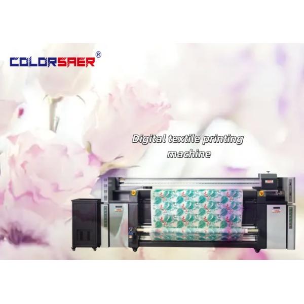 SAER digital textile printing equipment fabric plotter with heater and filter