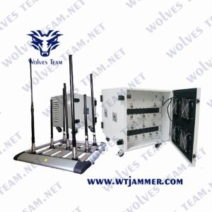 Military Units IED Bomb Jammer 500w WIFI 5.8 GPS GSM 3G 4G 5G