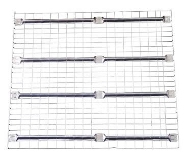 Quality Galvanized Flared Shape Wire Mesh Decking Panels Euro Style RAL System wholesale