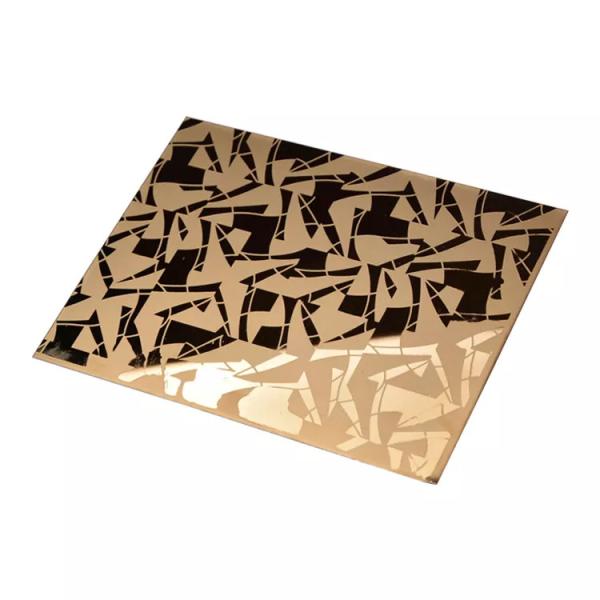 Quality rustproof SS 304 Sheet Mirror Finish , etching polished stainless steel sheet wholesale