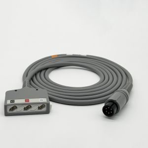 IVY Biomedical Systems ECG Trunk Cable 3 Lead AHA ECG Cable 3m/10ft 590317