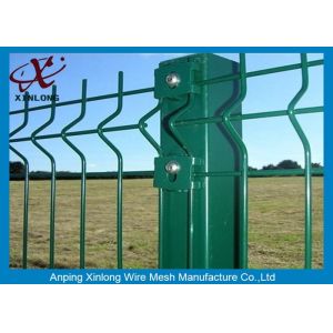200*50mm Welded Wire Mesh Fence Panels , Galvanized Wire Mesh Fence