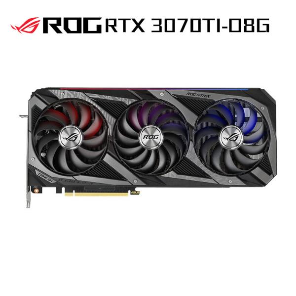 Quality 256bit GDDR6X Desktop Graphics Card ASUS NVIDIA ROG-STRIX-RTX3070Ti-O8G-GAMING wholesale