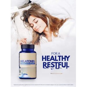 Sleep supplement melatonin capsules advanced sleep support containing melatonin