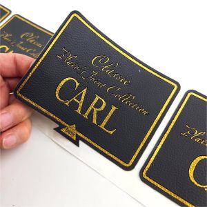 Custom Wine Bottle Ingredient Information Stickers - Self-Adhesive Labels for