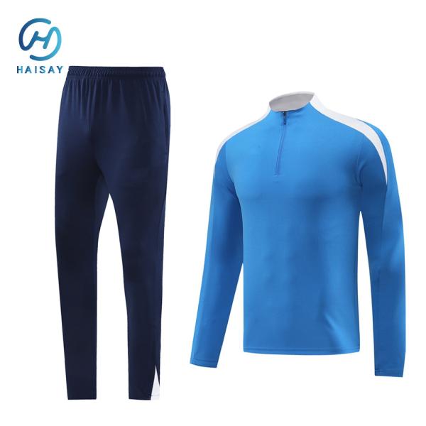 Quality High-Quality Custom Sports Training Tracksuit Set for Men and Teams – Manufacturer Direct Supply with Full Customization Options Including Colors, Logos, Names, and Numbers wholesale