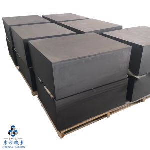Large Crucibles Graphite Block Flexural Strength 50Mpa Mold Graphite