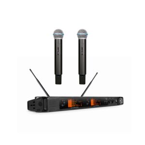 Cheap High Performance Wireless Microphone System with 600 selectable frequencies for sale