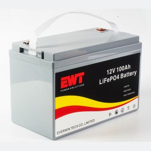 OEM 12V 100ah LiFePO4 Battery with Smart BMS 5000 Cycles Off-Grid Application
