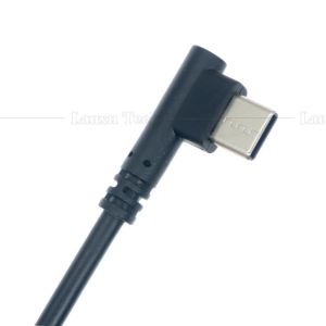 High Quality 1M 2M 3M 5M Data Charger 90 Degree USB A to Type C Angle Cable for